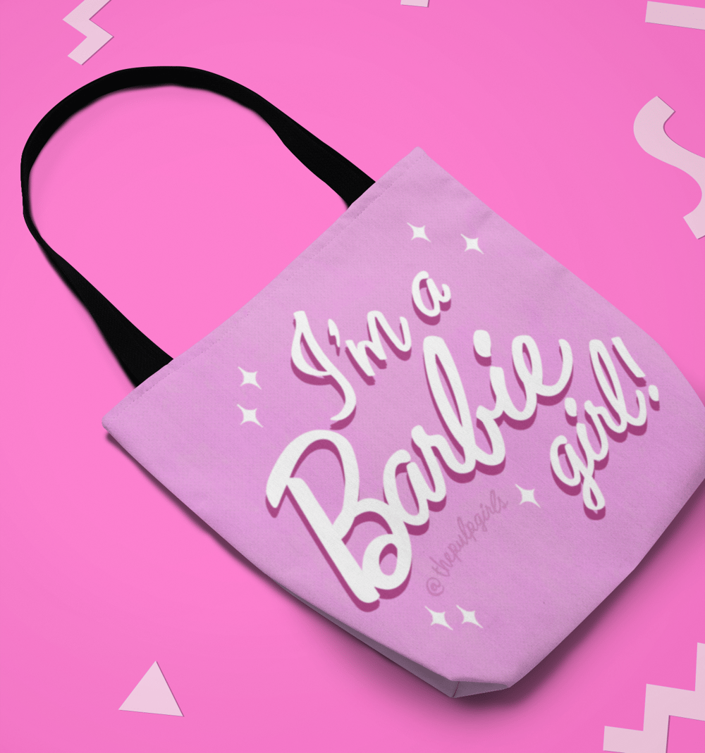 Image of BARBIE GIRL TOTE BAG