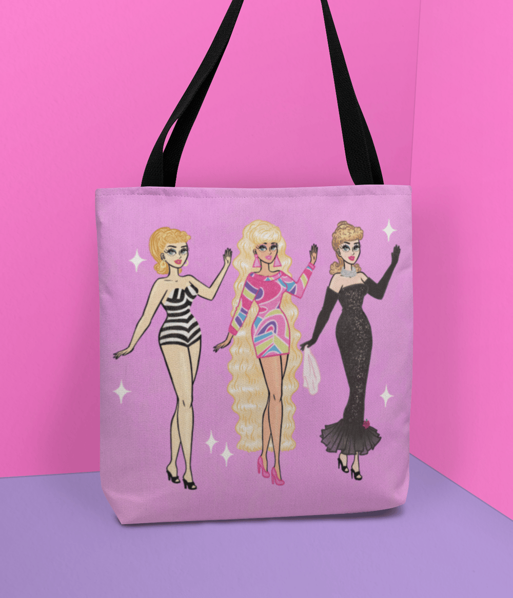 Image of BARBIE GIRL TOTE BAG