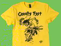 Creepy Fest "Skanker" Yellow Shirt