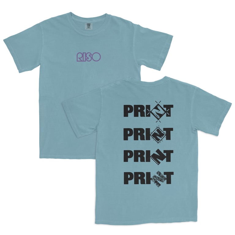 Riso Embroidered/Printed Garment-Dyed Shirt Image 2