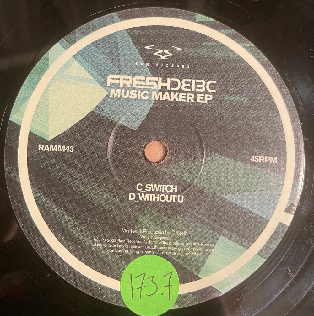 Fresh – Music Maker EP 12” 2003