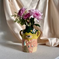 Image 1 of Ceramic Earthenware Bud Vase I