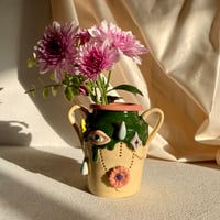 Image 4 of Ceramic Earthenware Bud Vase IV
