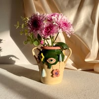 Image 2 of Ceramic Earthenware Bud Vase IV