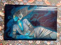 Image 1 of Goddess of the night holographic A4 print 