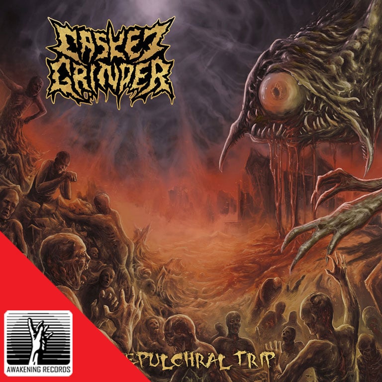 CASKET GRINDER - Sepulchral Trip CD [with OBI]