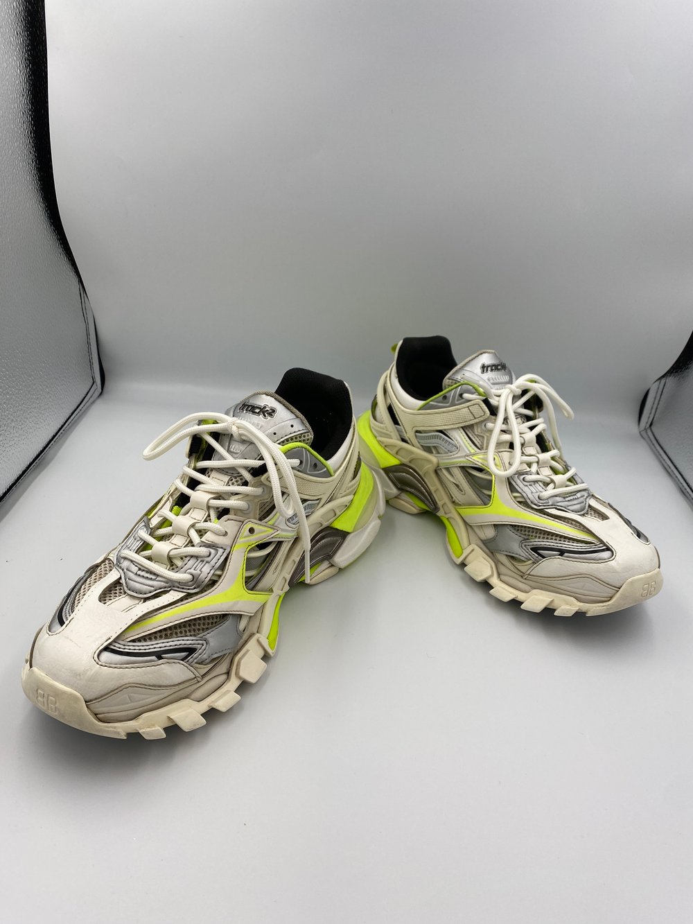Image of Balenciaga - Track 2 White/Yellow 42EU