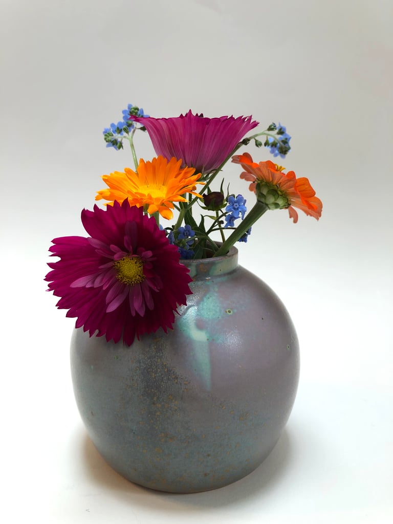 Bronze Green Vase Image 2