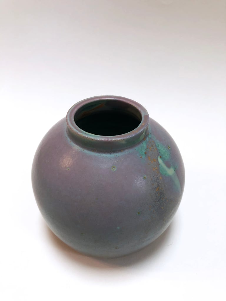 Bronze Green Vase Image 4