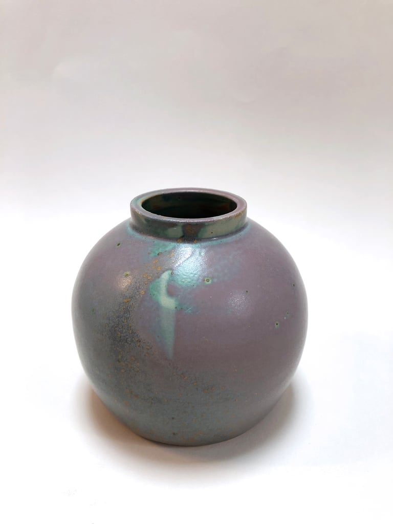 Bronze Green Vase