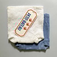 Image 1 of Lot culottes blanc bleu 1/3 mois Petit Bateau stock neuf