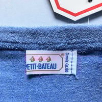 Image 2 of Lot culottes bleu orange 1/3 mois Petit Bateau stock neuf