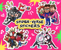 Image 1 of Spider-Verse Stickers