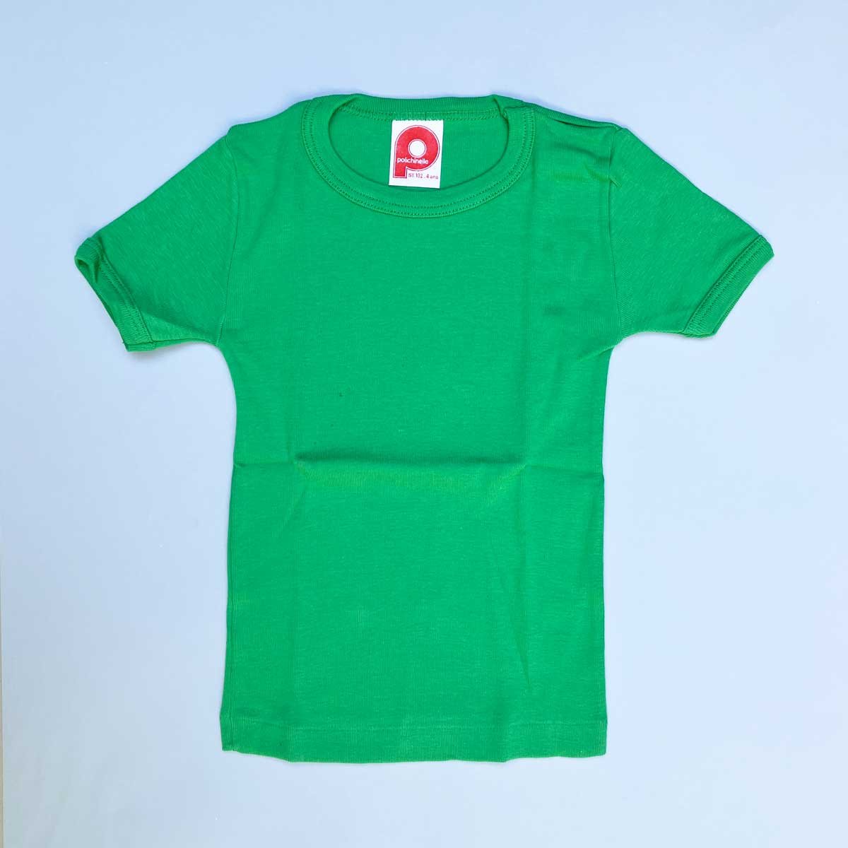 Image of Tee shirt 1 vert 3/4 ans Polichinelle stock neuf