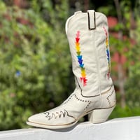 Image 5 of Cowboy Boots with 22Kt Gold