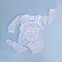 Image 1 of Ensemble grenouillère 1/3 mois URSS stock neuf