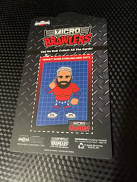 Image 1 of Micro Brawler Backing Cards Signed (NO FIGURE)