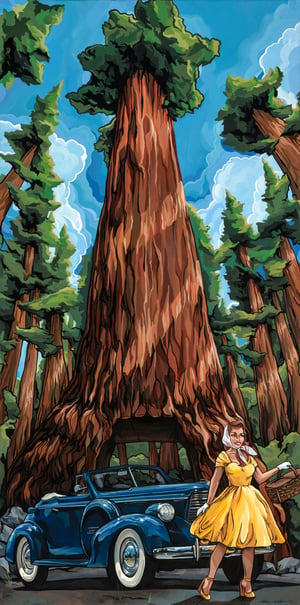 Sequoia National Park by Kate Cook - Poster or Limited Edition Print