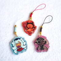 Image 1 of Devil, Kumiho, Espresso Phone Charms