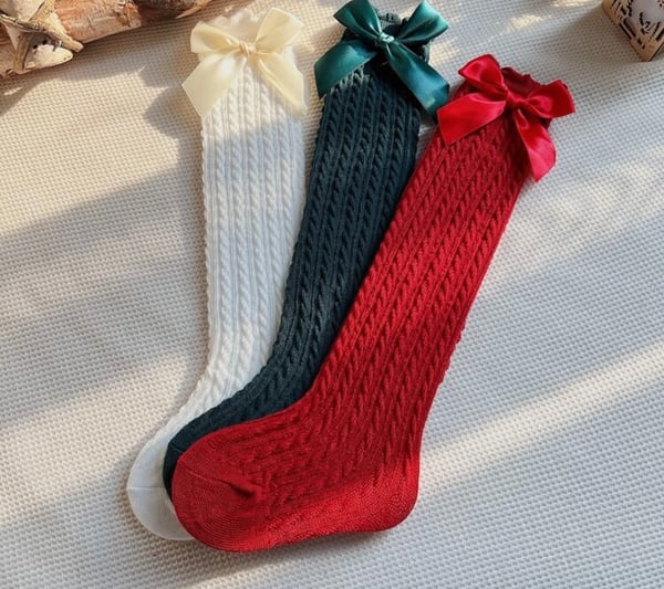 Image of Fancy bow socks