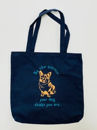 Image 2 of I Love My Corgi Tote Bag