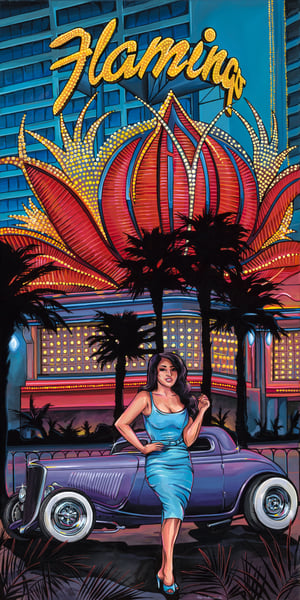 Las Vegas by Kate Cook - Poster or Limited Edition Print