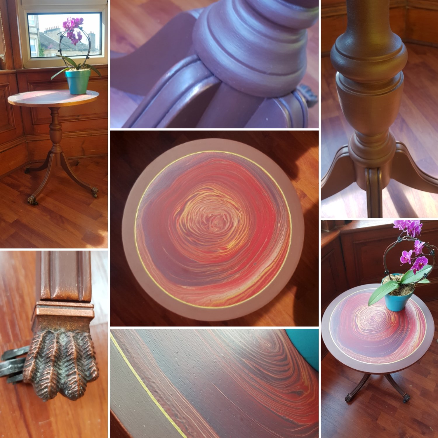Vintage Wine Table