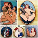 Image 2 of Custom Multimedia Hoop Commission