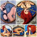 Image 1 of Custom Multimedia Hoop Commission
