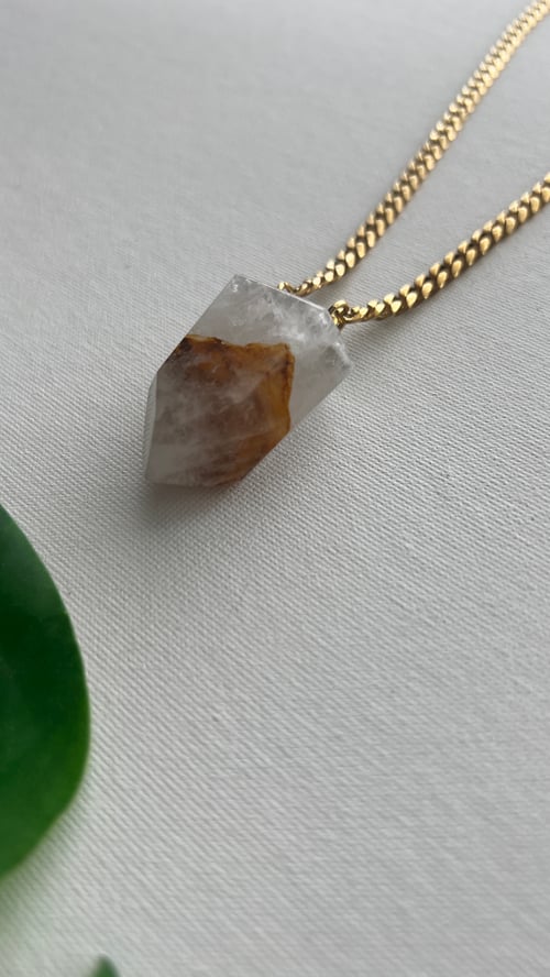Image of GOLDEN HEALER QUARTZ Necklace