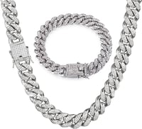 Cuban Chain,Necklace(silver)