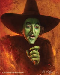 WICKED WITCH OF THE WEST canvas giclee