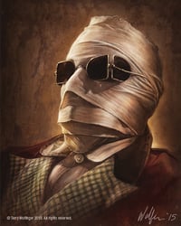 The Invisible Man canvas giclee