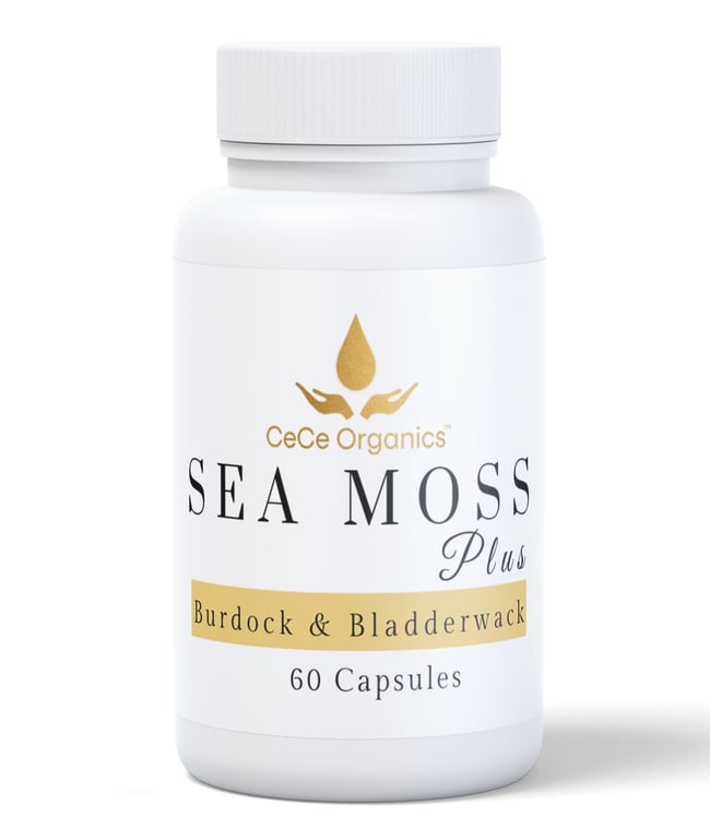 Sea Moss plus Bladderwrack Burdock Capsules