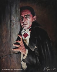 Dracula 2 canvas giclee