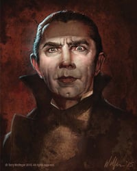 Dracula Canvas Giclee