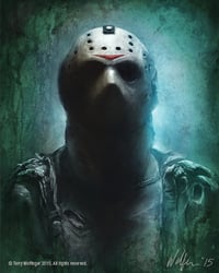 Jason Voorhees canvas giclee