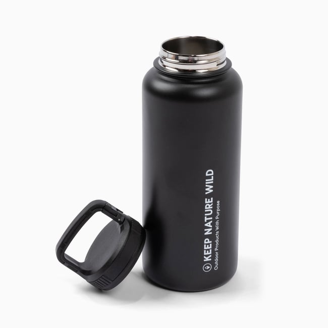 Insulated 32oz Water Bottle with Handle Clip Night Sky