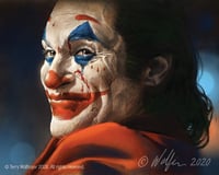 Joker 2 canvas giclee