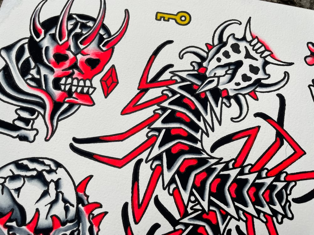 The Key Flash Sheet