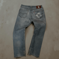 Image 2 of FLAME REWORKED DENIM 05