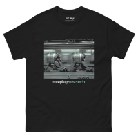 nanophage research - neohominids t-shirt