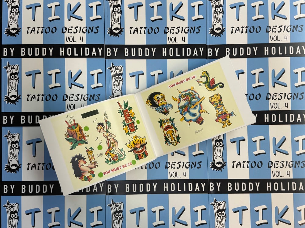 Tiki Tattoo Designs Vol. 4