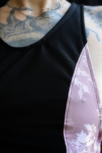 Image 3 of MALA Top, rosa and black 