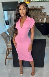 Image 1 of Polo Pink Maxi