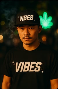 Image 2 of Vibes™ Snapback & Classic Tee Combo