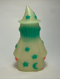 Image 2 of GLOW IN THE DARK WIZARD (NEON RED/TURQUOISE)