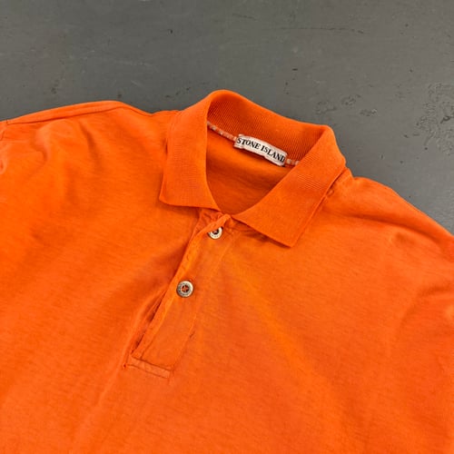 Image of 1980s Stone Island polo shirt, size XL