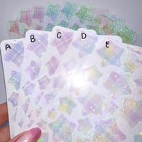 Image 6 of pattern stars - gingham