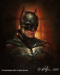 The Batman canvas giclee